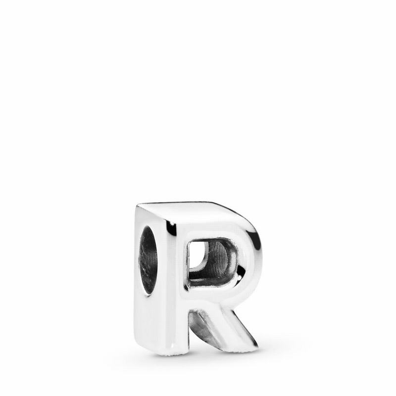 Pandora Letter R Charm - Sterling Silver - Canada | KV5365LC